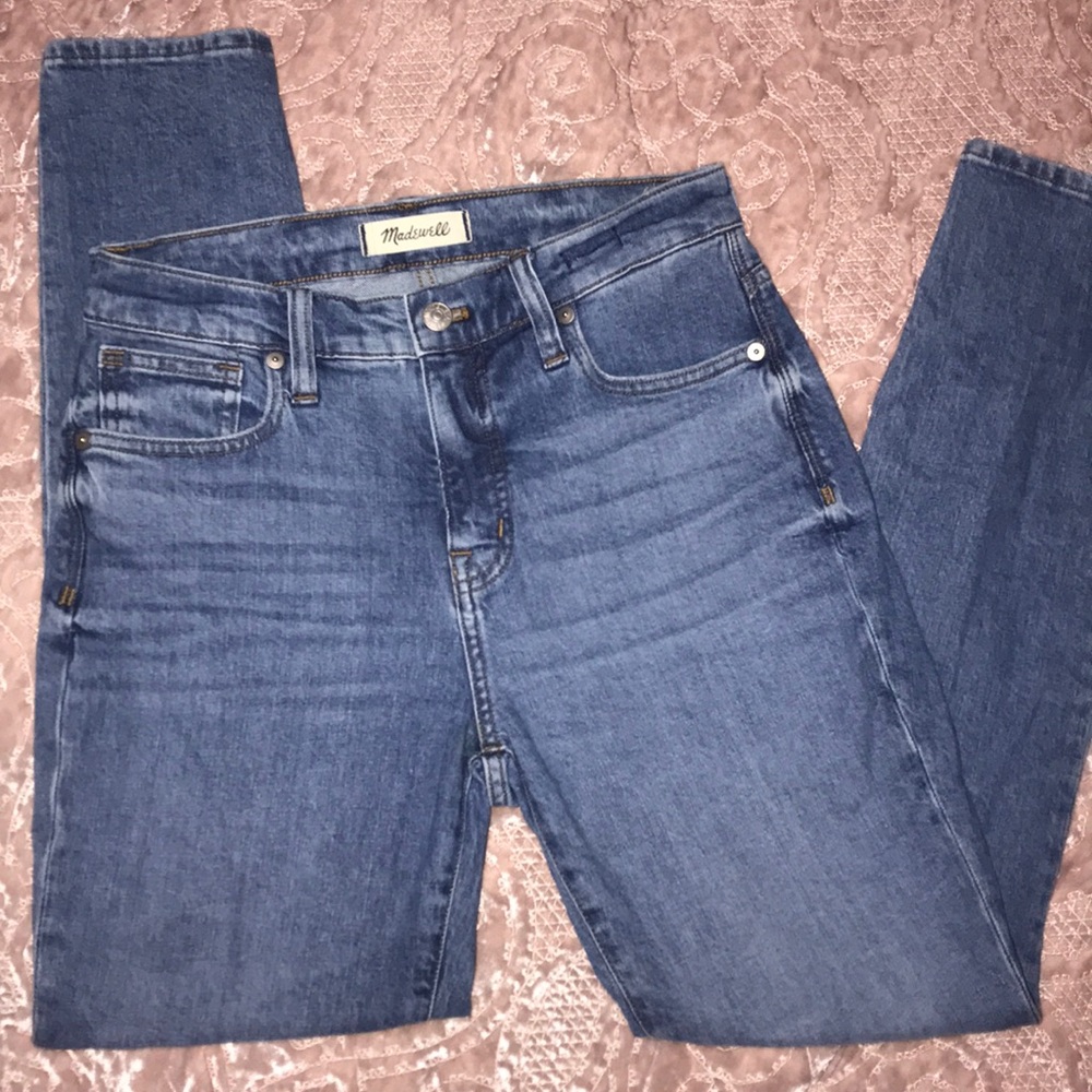 MADEWELL 9” HIGH RISE SKINNY JEANS